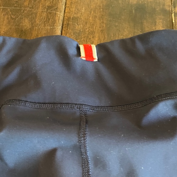 Navy Blue Tracksmith Allston Leggings - Picture 4 of 6